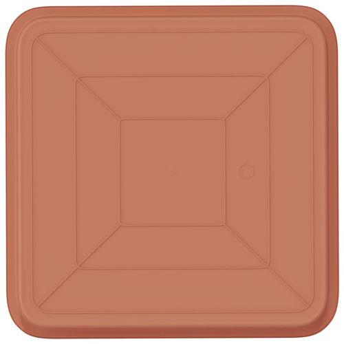 Квадратен цветен поднос 24 бр. Червено тухла 36 x 36 x 3 cm