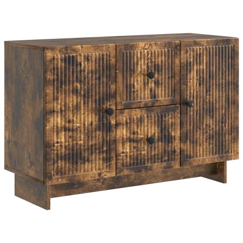 Служебен шкаф Опушен дъб 89 x 34,5 x 60 см Инженерна дървесина