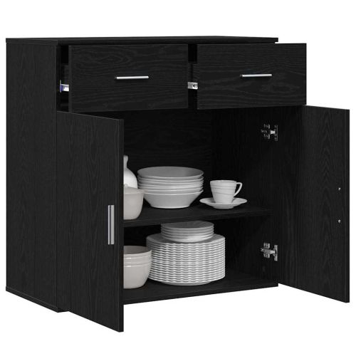 Служебен шкаф Черния дъб 78 x 38 x 80 см Инженерна дървесина