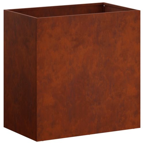 Градинска саксия Ръждясало 50 x 30 x 40 см Кортенова стомана