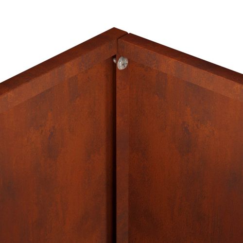 Градинска саксия Ръждясало 50 x 30 x 40 см Кортенова стомана