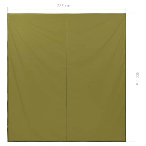 Тента за къмпинг, 3x2,85 м, зелена