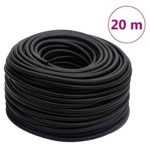 Хибриден маркуч за въздух черен 0,6" 20 м гума и PVC