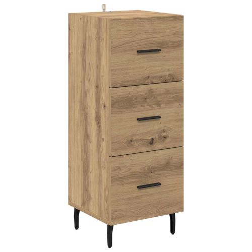 Служебен шкаф дъб артизан 34 x 34.5 x 90 см Инженерна дървесина