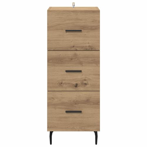 Служебен шкаф дъб артизан 34 x 34.5 x 90 см Инженерна дървесина