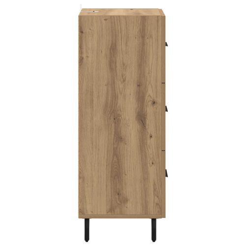 Служебен шкаф дъб артизан 34 x 34.5 x 90 см Инженерна дървесина
