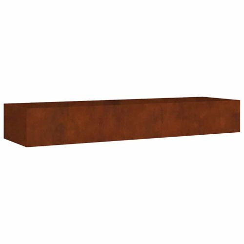 Градинска повдигната леха 280x80x40 см кортенова стомана