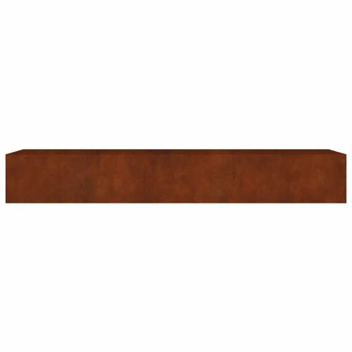 Градинска повдигната леха 280x80x40 см кортенова стомана