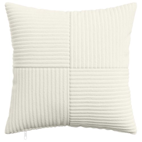 Калъфка за възглавница 2 pcs ALMELO Кремаво 50 x 50 cm кордурой