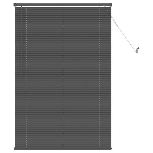 Венецианска щора Сребристо сиво 150 x 80 cm 25 mm ПВЦ