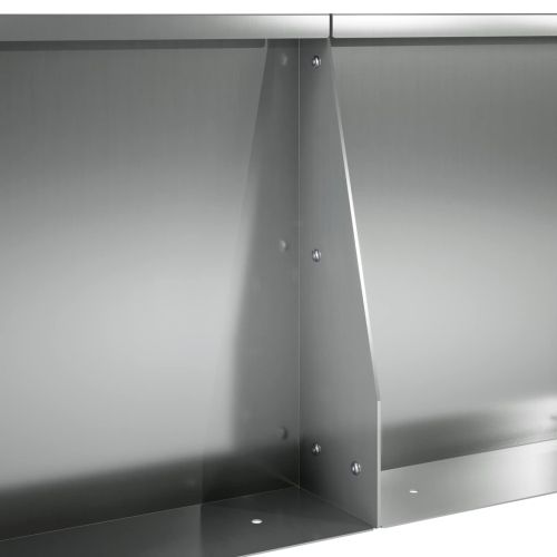 Задържащи стени 2 бр. 40 x 12 x 30 см Поцинкована стомана