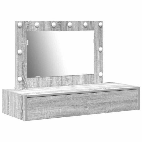 Тоалетка Сив 100 x 40 x 70 см Инженерна дървесина