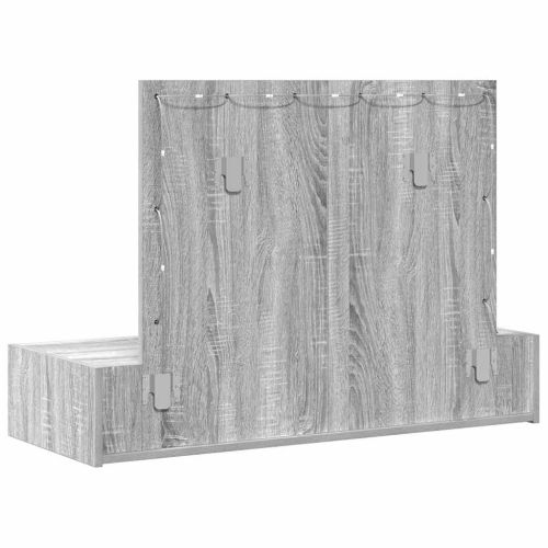 Тоалетка Сив 100 x 40 x 70 см Инженерна дървесина