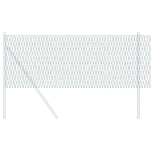 Шестоъгълна ограда 0,4 x 50 м ПВЦ Зелено
