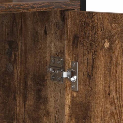 Шкаф за книги 6 нива 60 x 24 x 161 см Инженерна дървесина