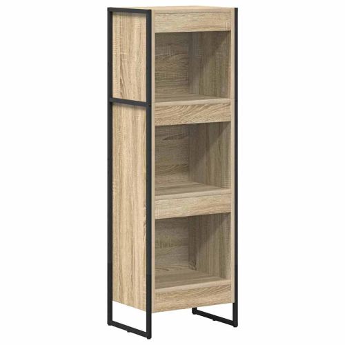 Шкаф за книги 40 x 30 x 121 см Инженерна дървесина Сонома