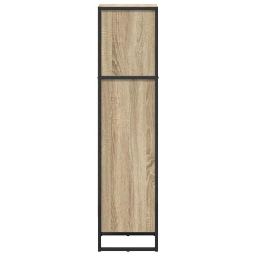 Шкаф за книги 40 x 30 x 121 см Инженерна дървесина Сонома
