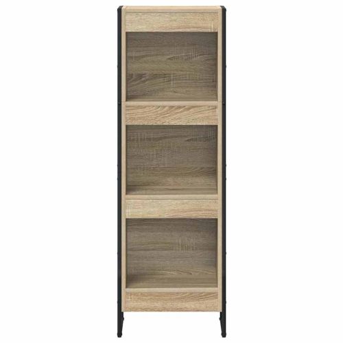 Шкаф за книги 40 x 30 x 121 см Инженерна дървесина Сонома