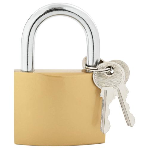 U Lock с ключове 50 бр. Месинг Желязо