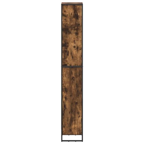 Шкаф за книги 40 x 30 x 189,5 см Инженерна дървесина Димящ дъб