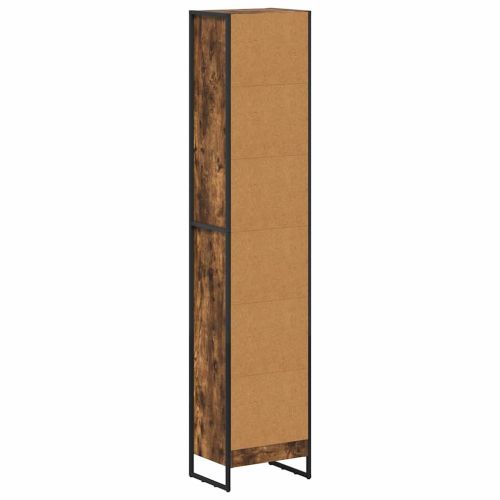 Шкаф за книги 40 x 30 x 189,5 см Инженерна дървесина Димящ дъб