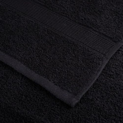 Премиум кърпи SOLUND 4 бр черни 100x200 см 600 gsm
