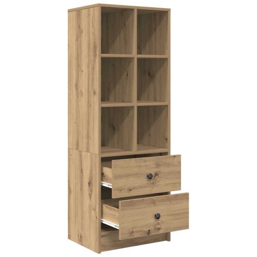 Висок шкаф Дъб 45,5 x 34 x 127 см