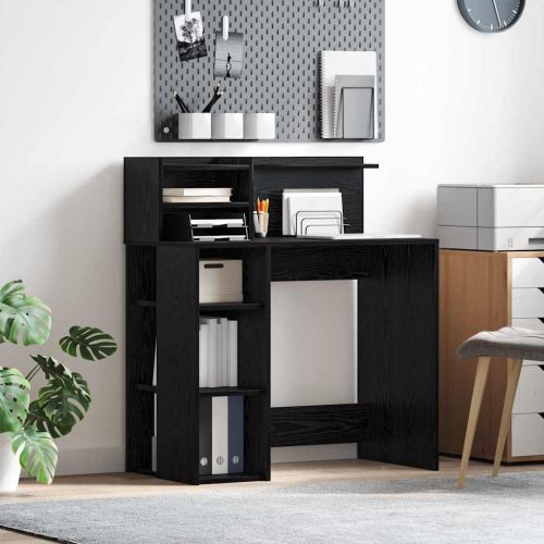 Бюро Черния дъб Инженерна дървесина 90 x 48 x 101,5 см