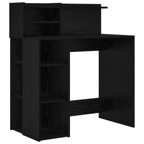 Бюро Черния дъб Инженерна дървесина 90 x 48 x 101,5 см