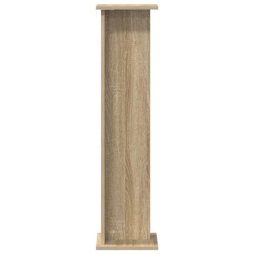 Стойка за растения Дъб сонома 25 x 25,5 x 100,5 см