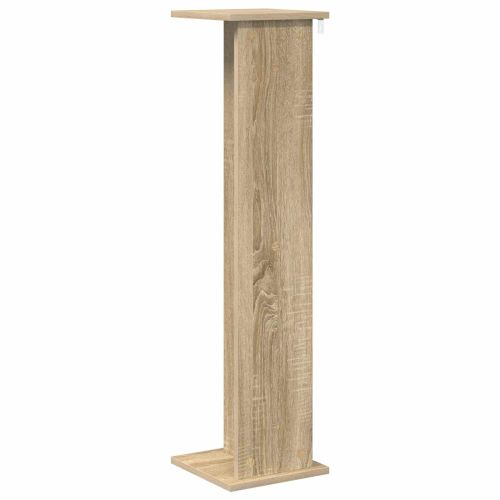 Стойка за растения Дъб сонома 25 x 25,5 x 100,5 см