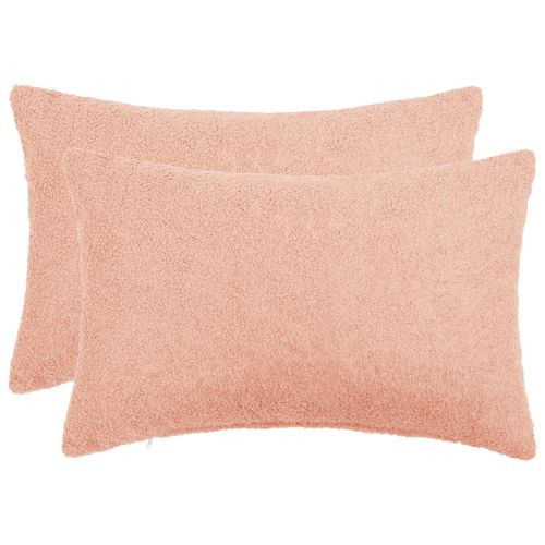 Калъфка за възглавница 2 pcs HEERLEN Розово 50 x 70 cm Букле