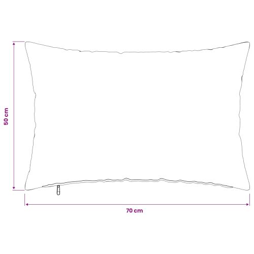 Калъфка за възглавница 2 pcs HEERLEN Розово 50 x 70 cm Букле
