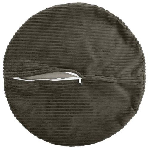 Калъфка за възглавница 2 pcs HEERLEN Антрацит Ø 60 cm кордурой