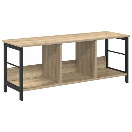 Рафт за книги 3 нива 102 x 32 x 40,5 см Инженерна дървесина