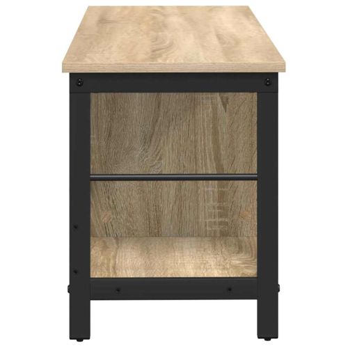 Рафт за книги 3 нива 102 x 32 x 40,5 см Инженерна дървесина