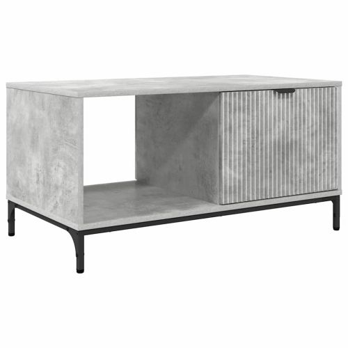 Масичка за кафе Циментено сиво 90 x 49 x 46 см