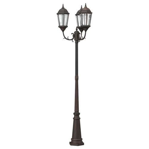 Градинска светлина 61 x 53 x 235 см Алуминий и стъкло