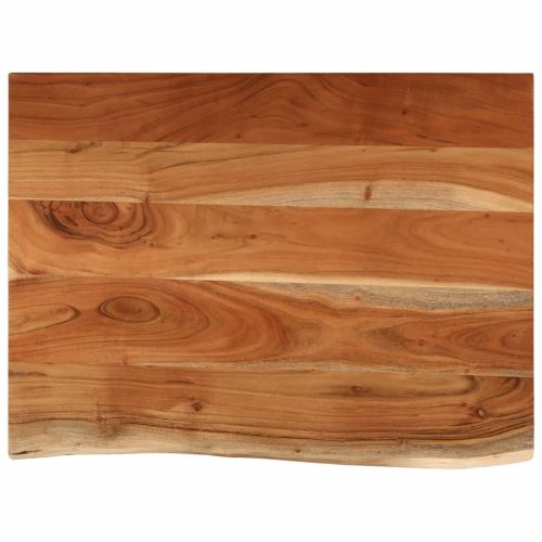 Плот за баня, 70x60x2,5 см, правоъгълен, масивно дърво акация