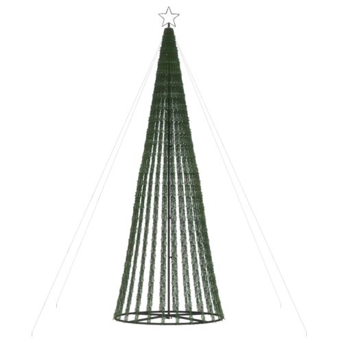 LED коледна елха 688 LED цветна 300 см