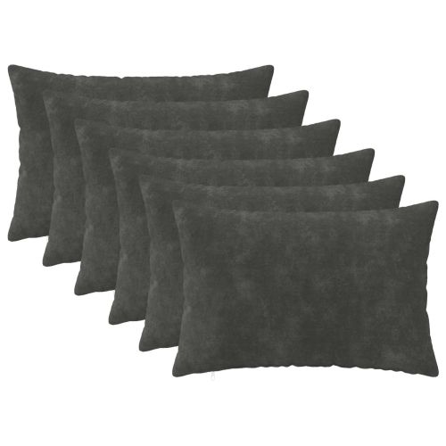 Калъфка за възглавница 6 pcs HEERLEN Антрацит 30 x 50 cm