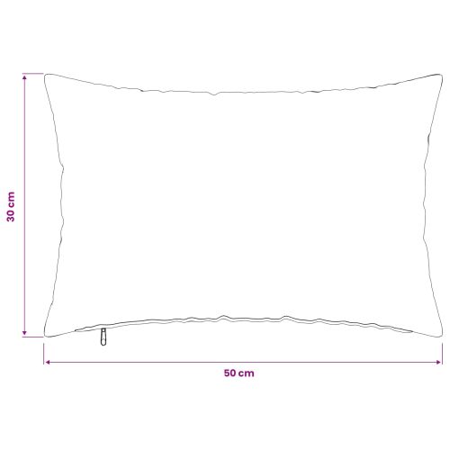 Калъфка за възглавница 6 pcs HEERLEN Антрацит 30 x 50 cm