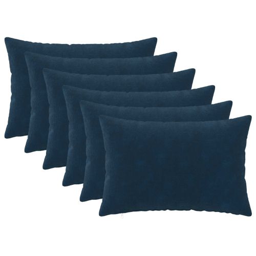 Калъфка за възглавница 6 pcs HEERLEN Синьо 30 x 50 cm