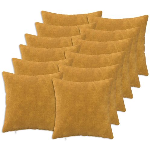 Калъфка за възглавница 12 pcs HEERLEN Жълто 40 x 40 cm