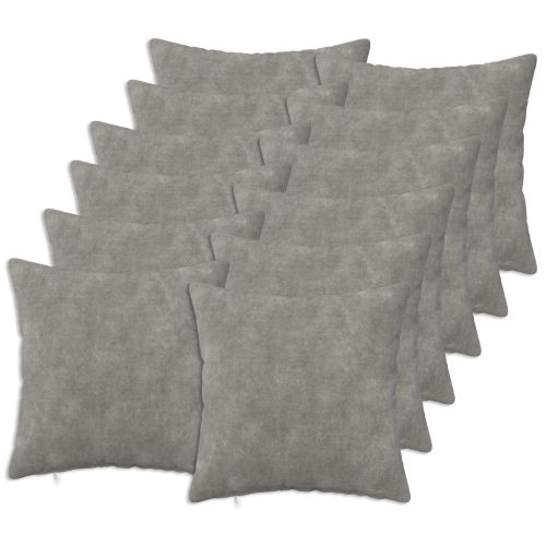 Калъфка за възглавница 12 pcs HEERLEN Светлосиво 40 x 40 cm