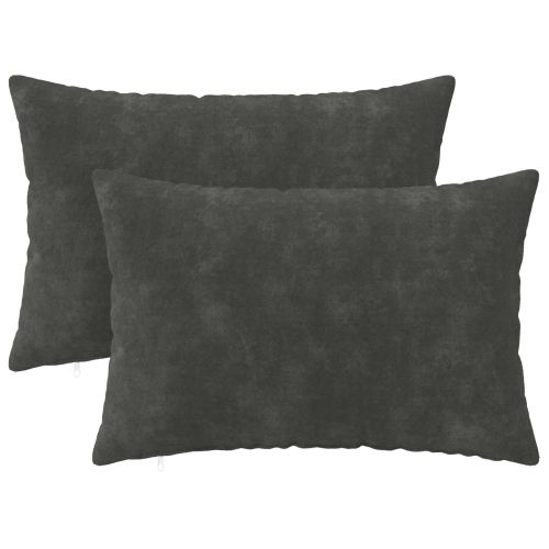 Калъфка за възглавница 2 pcs HEERLEN Антрацит 40 x 60 cm