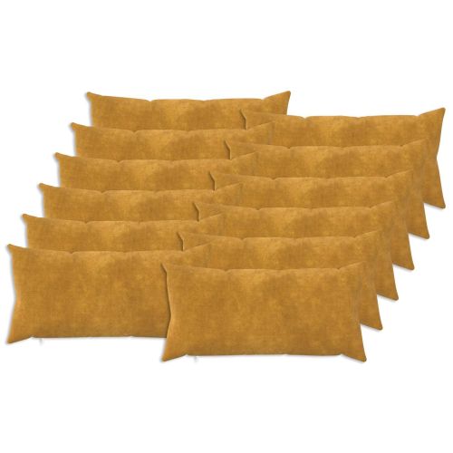 Калъфка за възглавница 12 pcs HEERLEN Жълто 40 x 80 cm