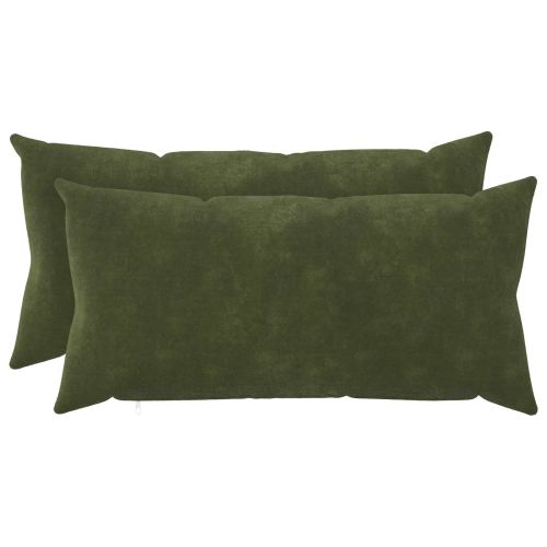 Калъфка за възглавница 2 pcs HEERLEN Зелено 40 x 80 cm