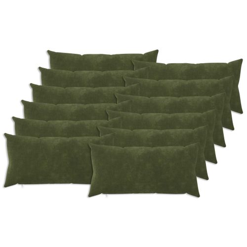 Калъфка за възглавница 12 pcs HEERLEN Зелено 40 x 80 cm