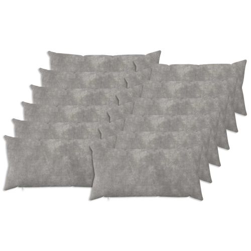 Калъфка за възглавница 12 pcs HEERLEN Светлосиво 40 x 80 cm